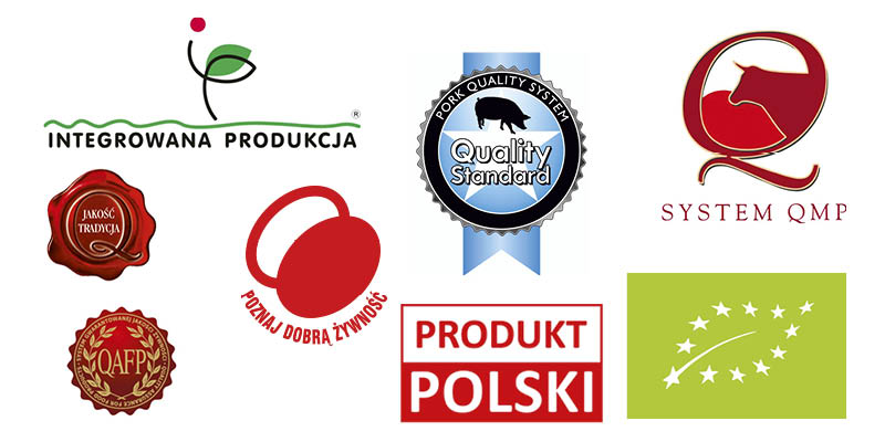Polskie znaki systemów jakości żywności